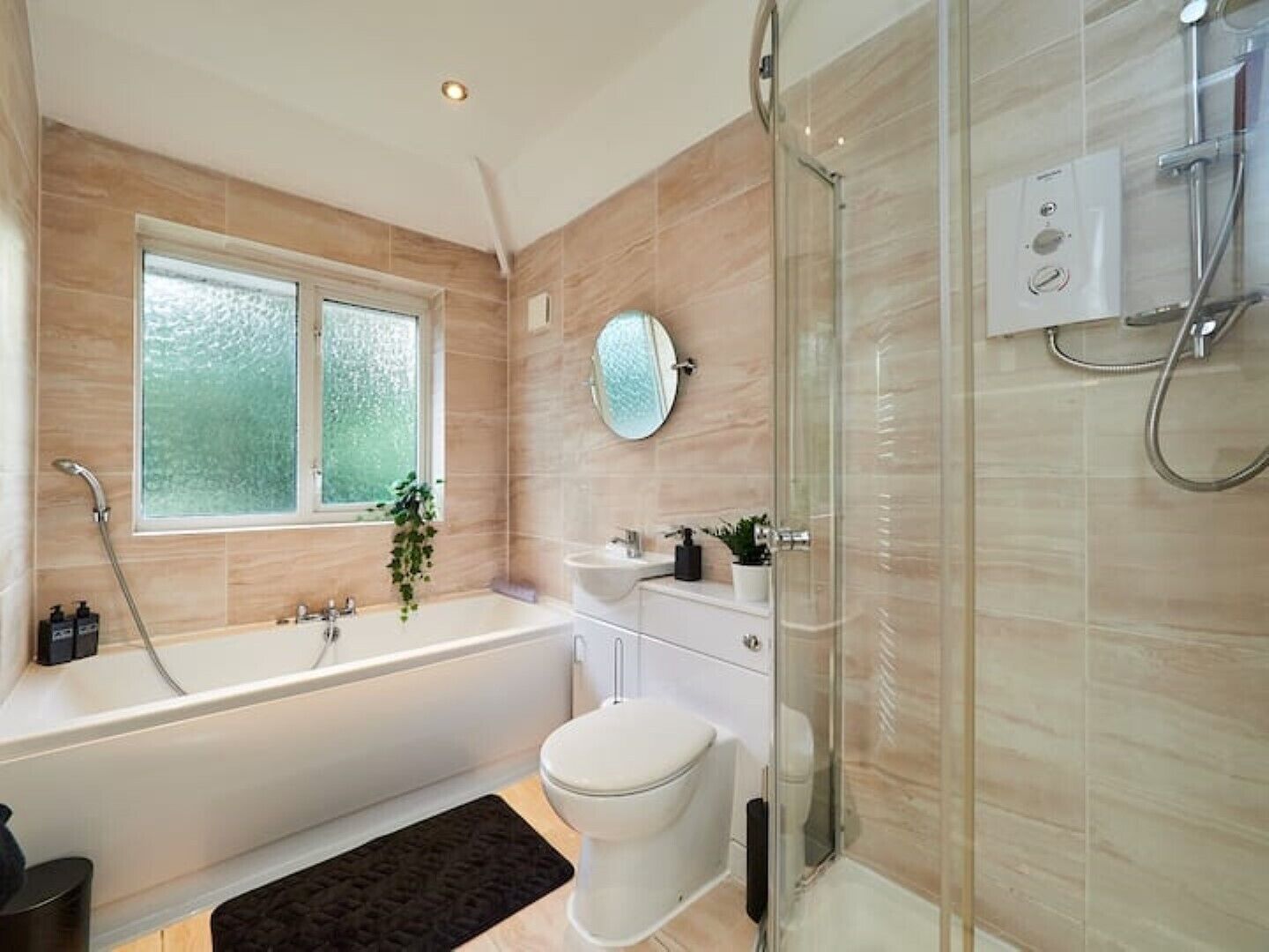 Towels, soap, toilet paper