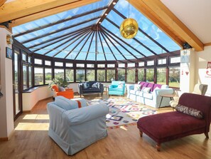 Blick von der Unterkunft