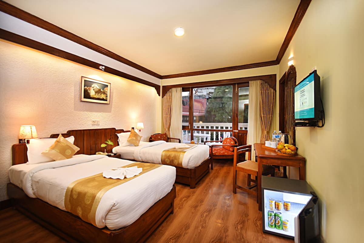 Studiosuite, Balkon | Hochwertige Bettwaren, Schreibtisch, kostenloses WLAN, Bettwäsche