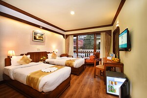 Suite estudio, balcón | Ropa de cama de alta calidad, escritorio, wifi gratis y ropa de cama