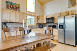 Ferienhaus (2 Bedrooms) | Eigene Küche | Mikrowelle, Ofen, Herdplatte, Geschirrspüler