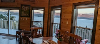 Beautiful, two-story chalet with spectacular views of Bonne Bay & Gros Morne!