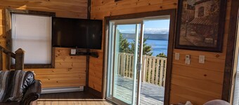 Beautiful, two-story chalet with spectacular views of Bonne Bay & Gros Morne!
