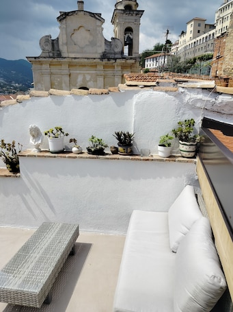 Property grounds. Romantic Penthouse with Terrace - San Remo 5 minutes from the center CITRA 008055-LT-2187