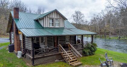 Brown Trout Cabin, Perfect for Anglers w/700ft of S. Holston River Frontage