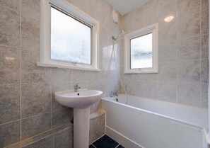 Shower, hair dryer