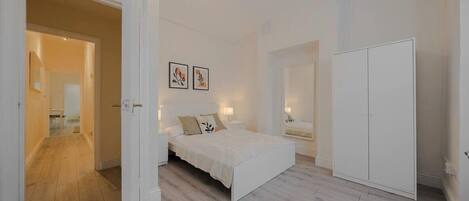 2 bedrooms, iron/ironing board, travel crib, WiFi