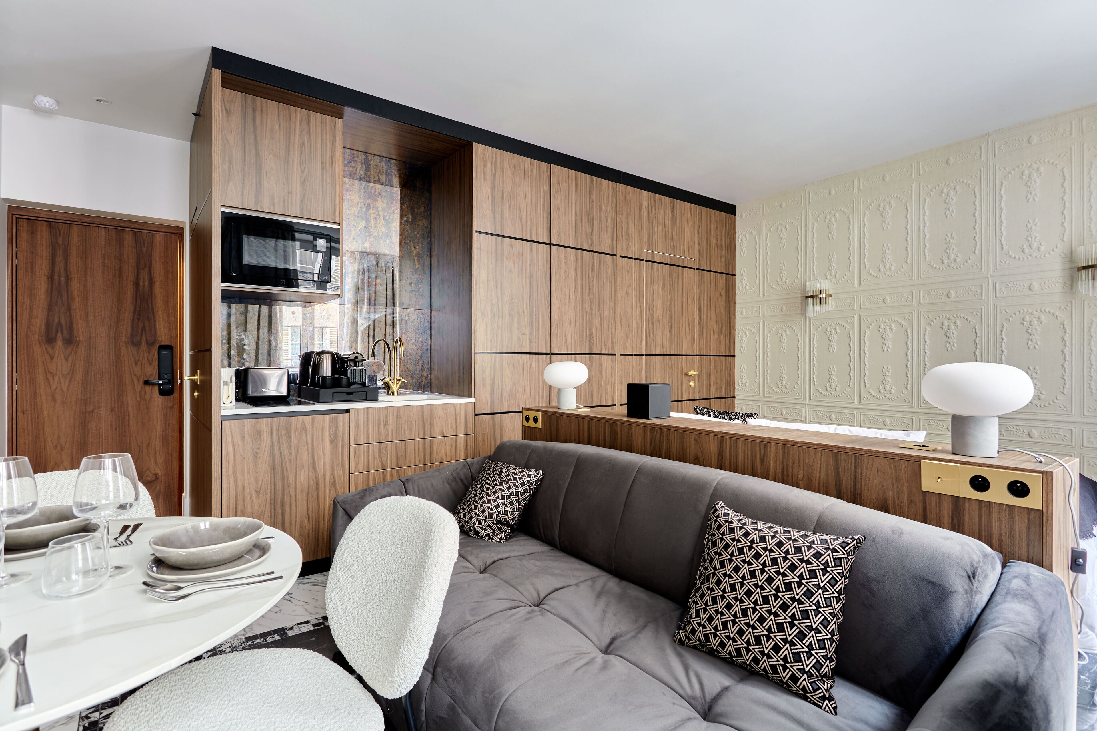 Departamento Confort (Pelican 9) | Área de sala de estar