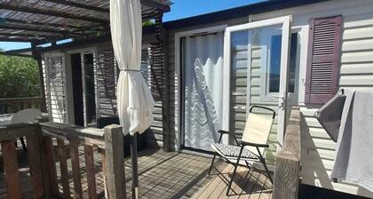 Spacious chalet with furnished terrace