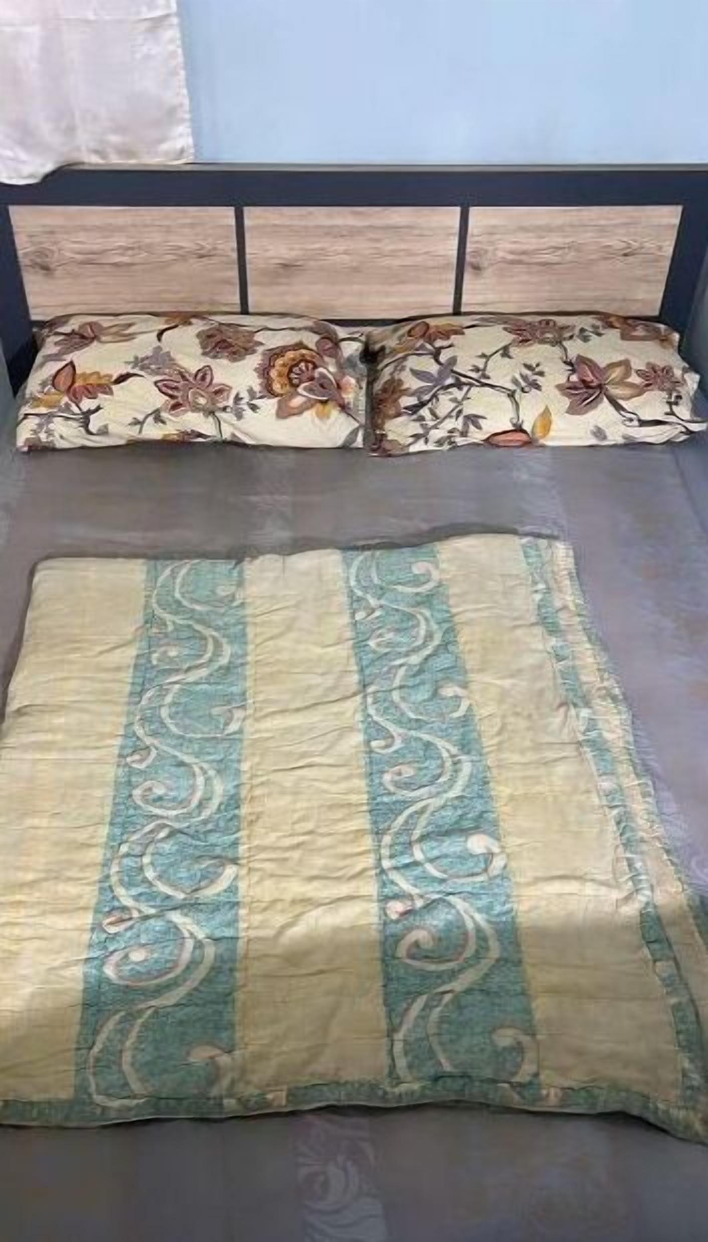 1 間睡房、熨斗/熨衫板、床單