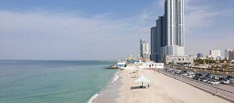 2 bedroom luxury appartment ajman cornich