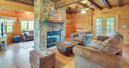 Peaceful Raphine Cottage w/ Deck & Fireplace!
