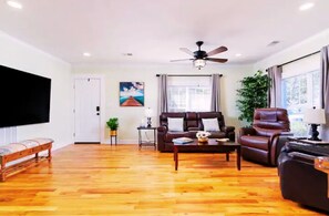 Smart TV, video games, books, stereo