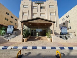 Façade de l’hébergement