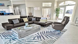 Smart TV, offices, printers - Rosegarden - Pool/Spa and perfect water view (Cape Coral)