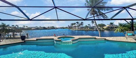 Außenpool, beheizter Pool