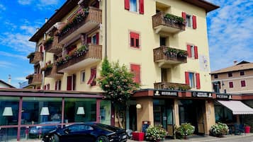 Fassade der Unterkunft