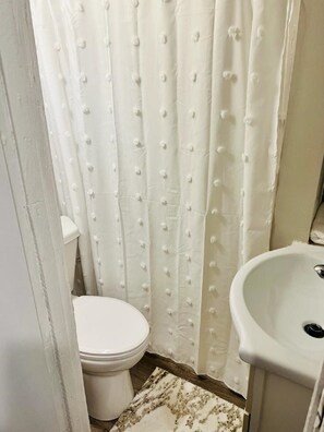 Towels, soap, toilet paper