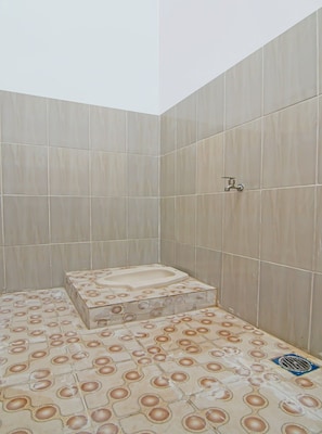 Economy-Doppelzimmer | Badezimmer | Dusche, Seife