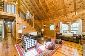 TV connectée, cheminée