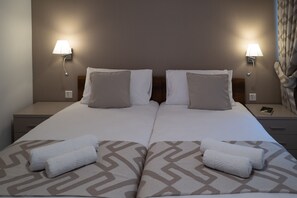 1 slaapkamer, een strijkplank/strijkijzer, gratis wifi, beddengoed