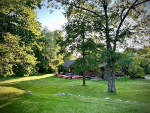 Property grounds - Log Home w/ Shared Beach and Game Room. (Walker)