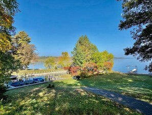 Property grounds - Log Home w/ Shared Beach and Game Room. (Walker)