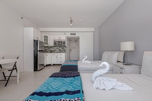 1 bedroom, iron/ironing board, free WiFi, bed sheets