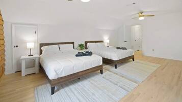 5 bedrooms, iron/ironing board, travel crib, WiFi