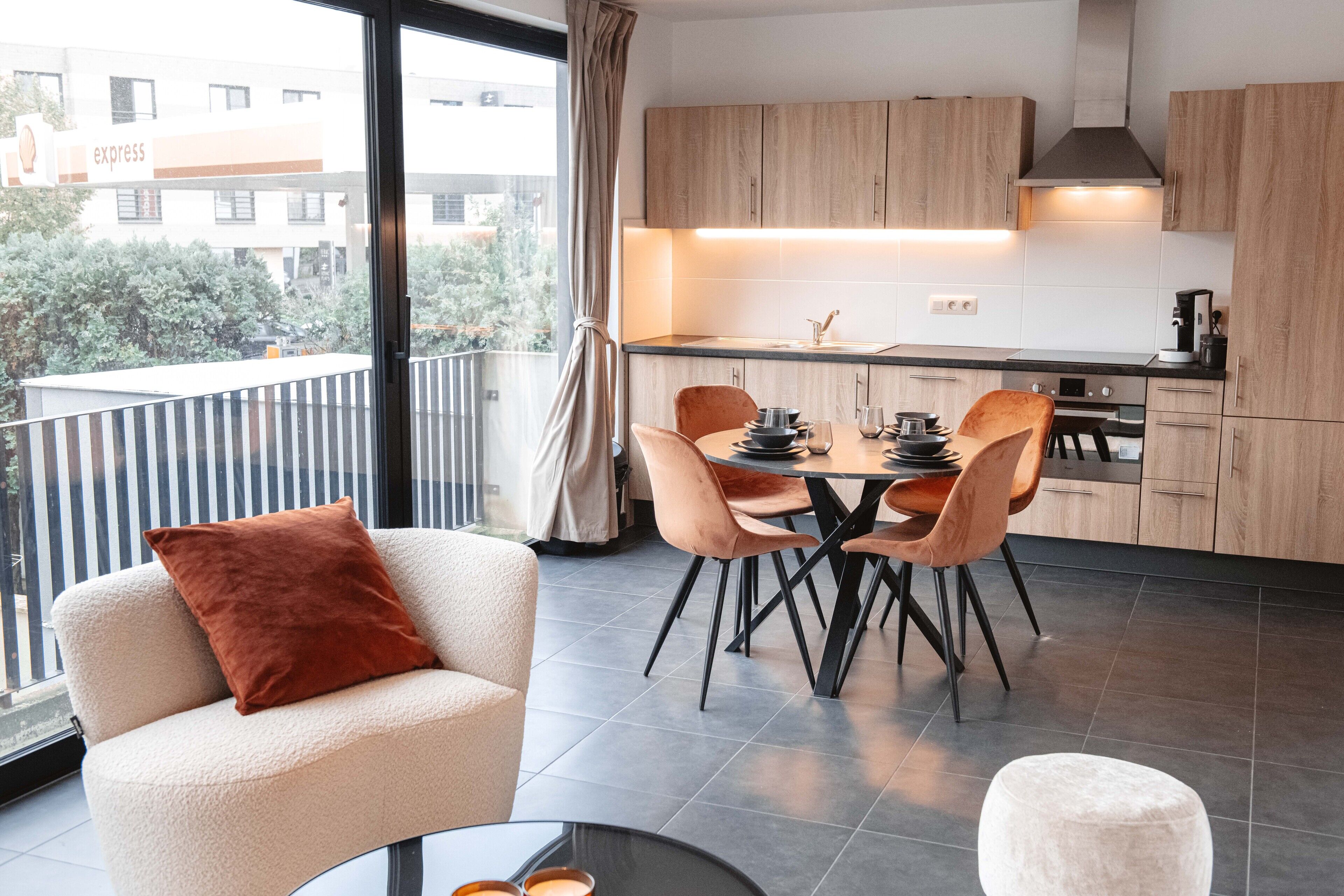 design duplex | living area | flat-screen tv