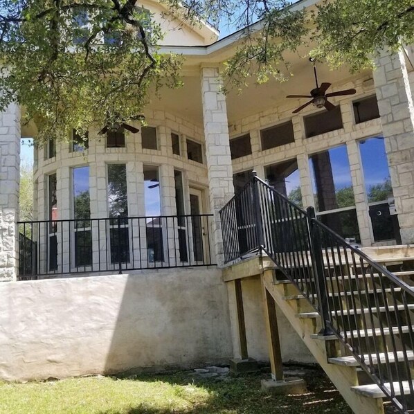 Exterior - WE HAVE WATER with boat dock AND ramp! EV Charger in garage! (Spicewood)