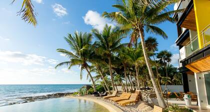 Angelina 28 Beachfront and Family Apartments - Modern and Relaxing Long Stays (20 min from Cancun Airport)