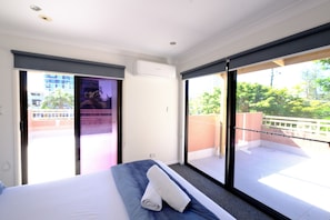 Apartment, 2 Schlafzimmer, Terrasse | Ausblick vom Zimmer