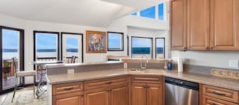 Awesome 5 bedroom, 4 bathroom, waterfront home with beautiful views and sauna.  