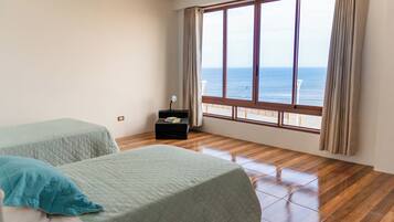 Family Studio Suite, Housekeeping, Beach View | Premium bedding, down comforters, Select Comfort beds