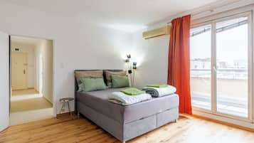 1 Schlafzimmer, Bügeleisen/Bügelbrett, kostenloses WLAN, Bettwäsche