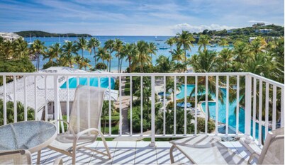 Ocean View Club Studio Suite in St. Thomas' East End Near the Beach