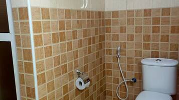 Towels, soap, toilet paper