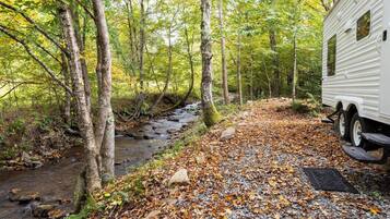 Overnatningsstedets område