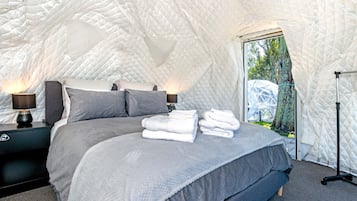 Cabin | 2 bilik tidur, kalis bunyi, Wi-fi percuma, cadar katil