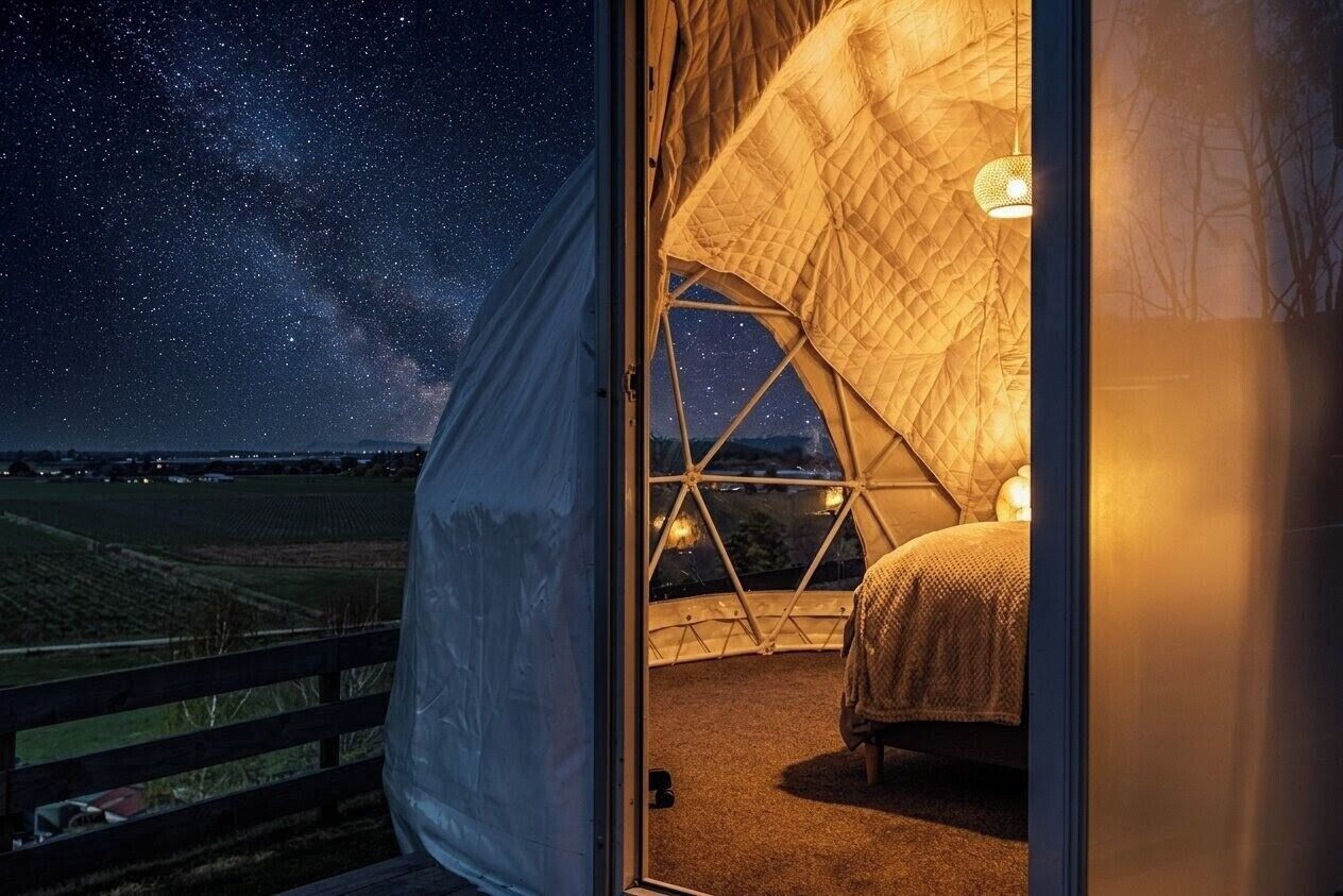 Cabaña | 2 habitaciones, insonorización, wifi gratis y ropa de cama 