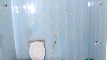 Towels, soap, toilet paper