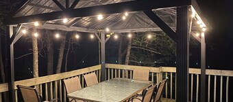 Chalet au Bord dun Grand lac Sans Bateau Ă Moteur