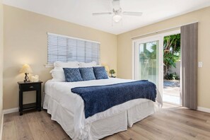 3 slaapkamers, een strijkplank/strijkijzer, gratis wifi, beddengoed