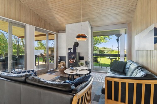 Charming brick house with sauna and fjord view