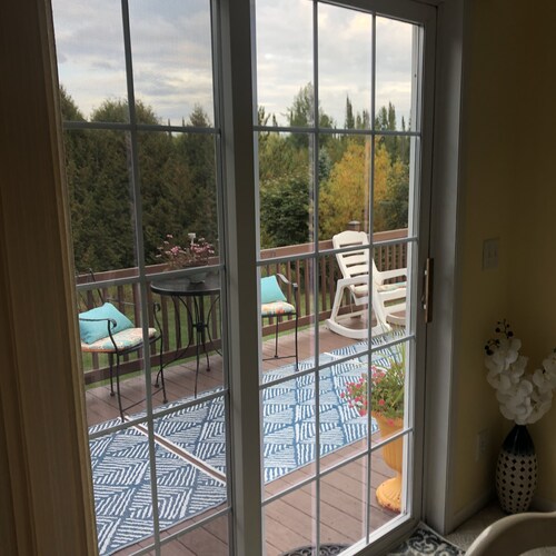 Country setting. Two miles from downtown Petoskey. 