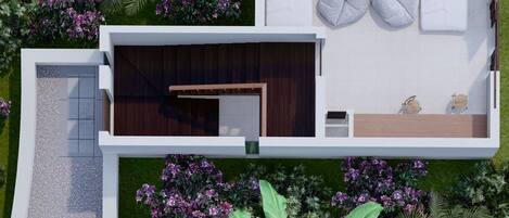 مخطط تصميم الطابق