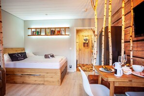 1 makuuhuone, ilmainen Wi-Fi, vuodevaatteet