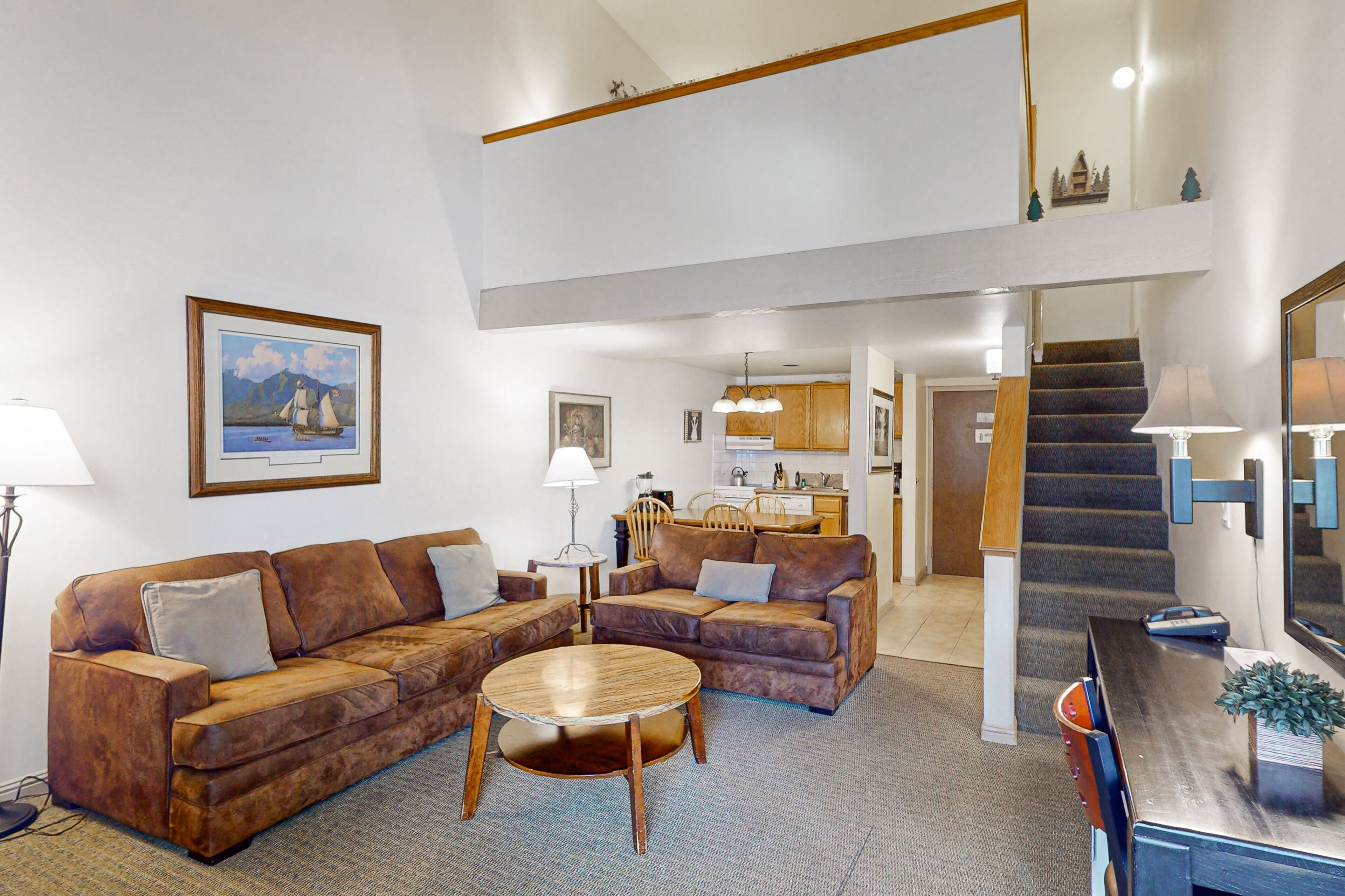 Elevate your next mountain getaway at this Lakeland Village home
