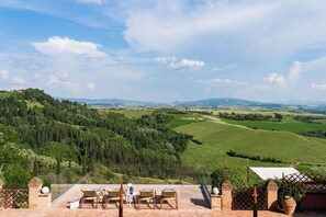 Terrace/patio - Villa Angelica - Fabbrica ,Tuscany (Peccioli)